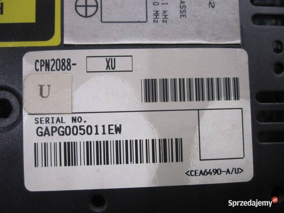 TOYOTA PRIUS II radio 8612047240 Sprzęt audio fabryczny świętokrzyskie Kielce