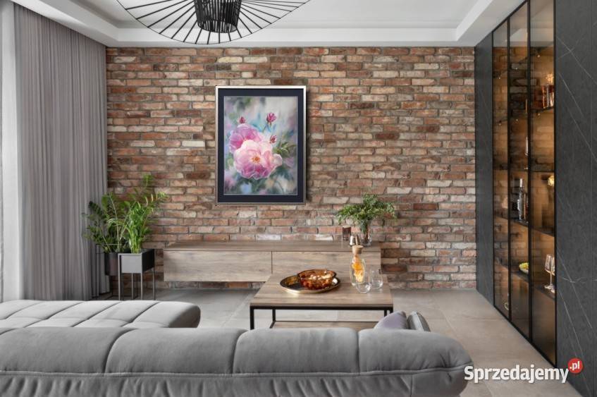 Różowe Róże ręcznie malowany olejny LOlbrycht małopolskie Nowy Sącz