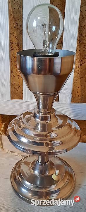 Lampa na stolik 5 z PRL Pozostałe Ostrów Wielkopolski