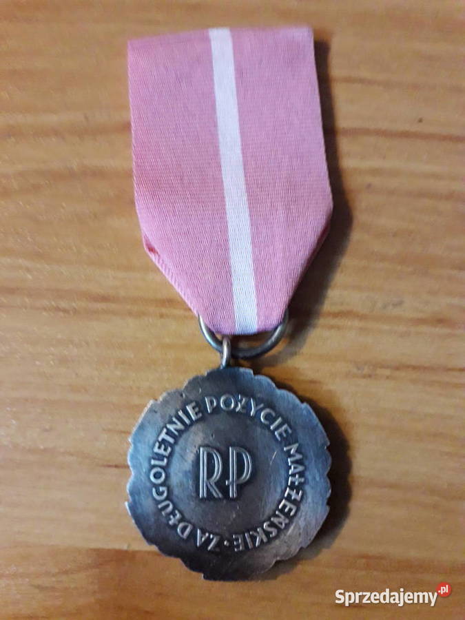 Medal Długoletnie Pożycie Małżeńskie RP Warszawa