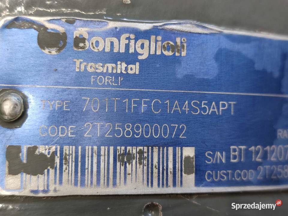 Reduktor obrotu 2T258900027 Hansa APZ 531M Wilkowo