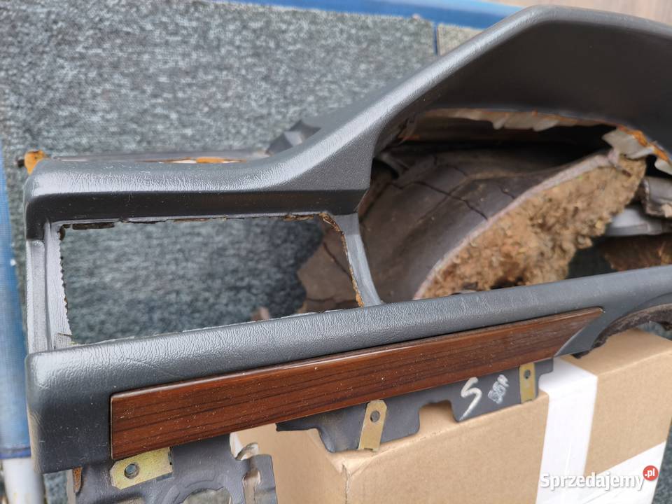 Mercedes W124 deska rozdzielcza szara kokpit 124 Skarżysko-Kamienna