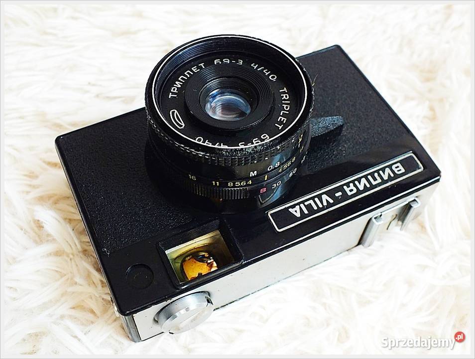 Stary aparat fotograficzny VILIA etui USSR z lat lubuskie Żary sprzedam