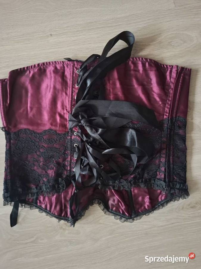 Komplet 7 gorsetów z koronką Kielce sprzedam