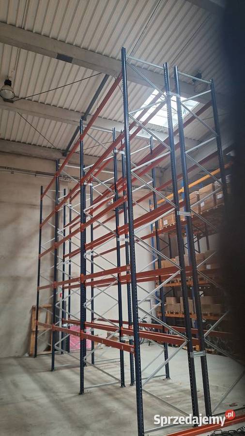 Sprzedam regały paletowe Mecalux h 7m sprzedam