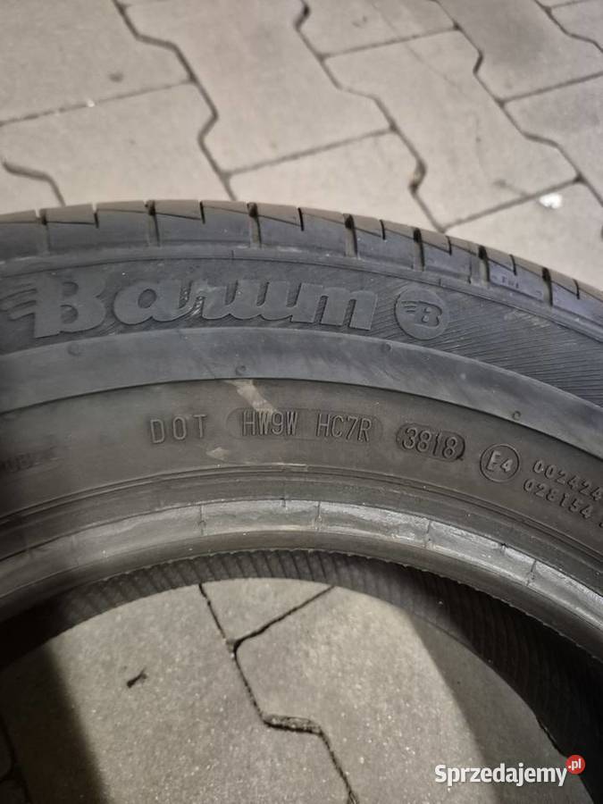 Opony 19570 R15C używane 6 sztuk Continental 195 dolnośląskie Wałbrzych