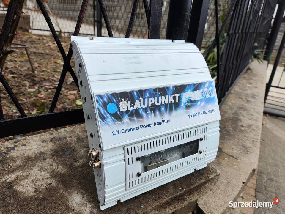 Wzmacniacz samochodowy 2 kanałowy BLAUPUNKT GTA Blaupunkt Niegowonice