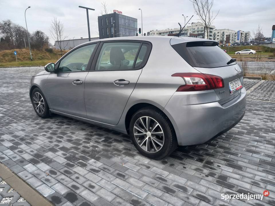 Peugeot 308 110 2014r piękny kolor panorama Gdańsk sprzedam