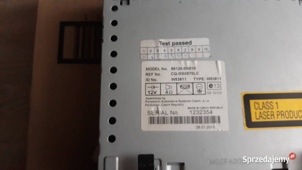 Radio samochodowe do Peugeot 107