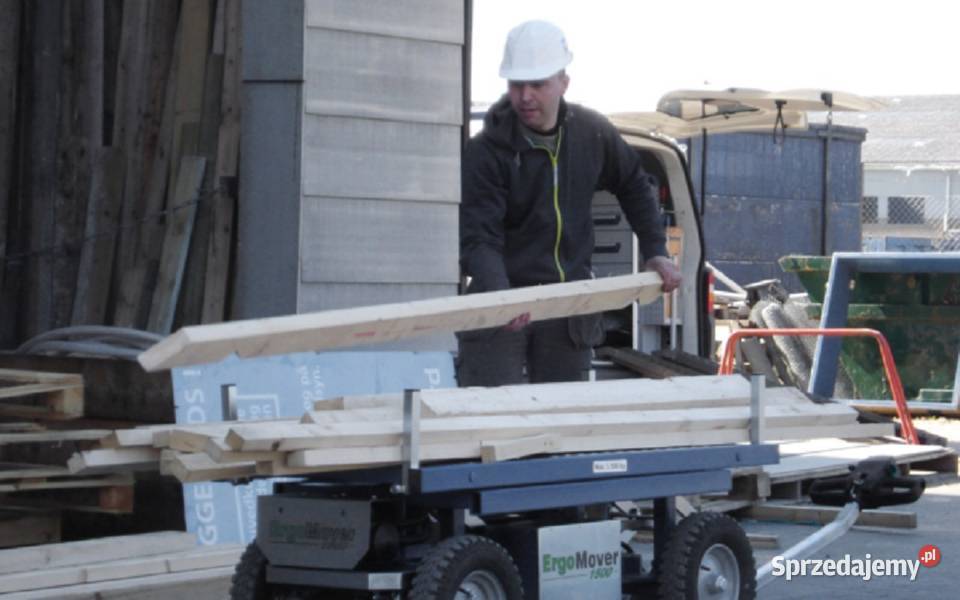 Wózek platformowy elektryczny do transportu płyt Lublin