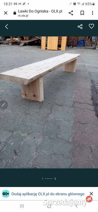 Meble ogrodowe z drewna olchowego łódzkie Radomsko