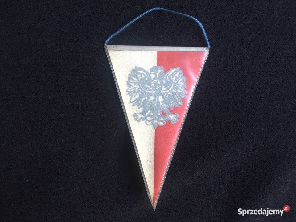 PRL proporczyk Kraków zadbany Kołobrzeg
