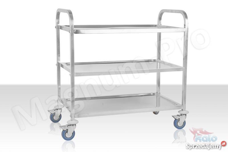 WÓZEK kelnerski 3PÓŁKOWY Udźwig 150 nowygwr 36 śląskie Poczesna