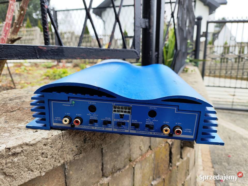 Wzmacniacz samochodowy 4 kanałowy Magnat Cobra Ilość kanałów 4