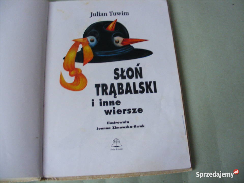 obyczaje Słoń Trąbalski i inne wiersze Rok wydania 2001 Oborniki Śląskie sprzedam