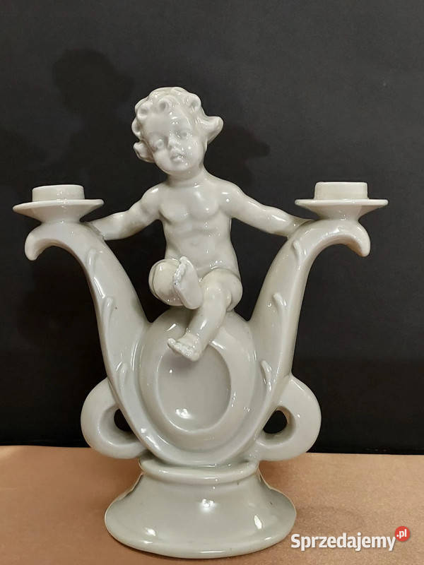 Świecznik porcelanowy GH Co Grfenthal sprzedam