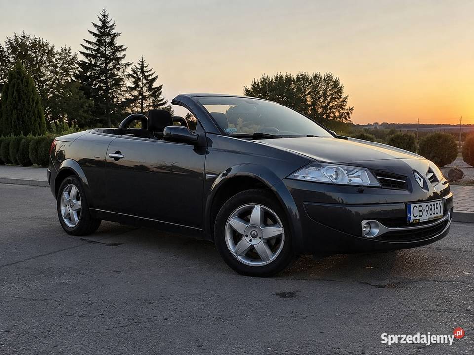 Renault Megane II Cabrio Lift Nowa bezwypadkowy kujawsko-pomorskie Bydgoszcz