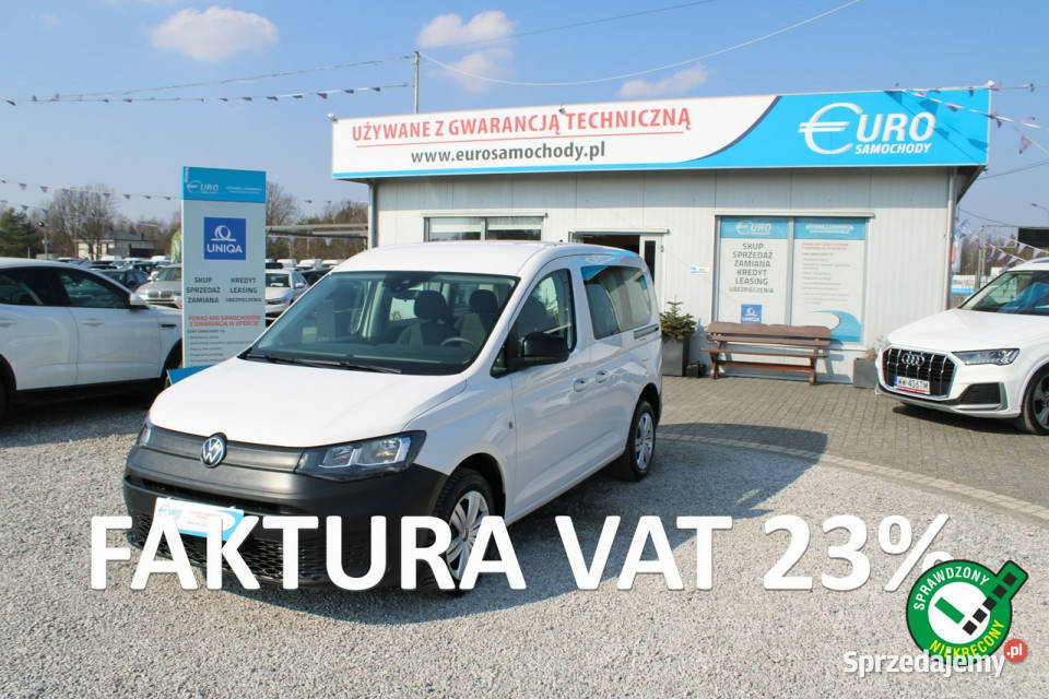 Volkswagen Caddy Salon Polska netto50325PLN biały mazowieckie Warszawa