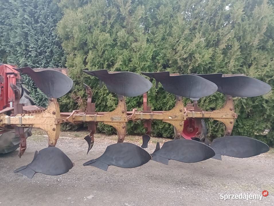 Pług 4 skibowy Goizin Overum Kverneland lubelskie Jabłonna Druga