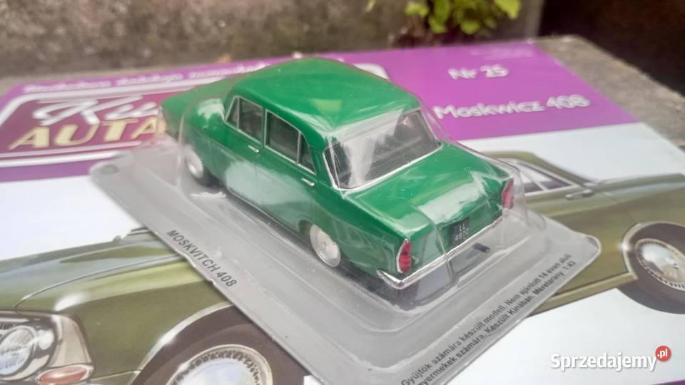 MOSKWICZ 408 kolekcja kultowe auta PRL 143 Warszawa
