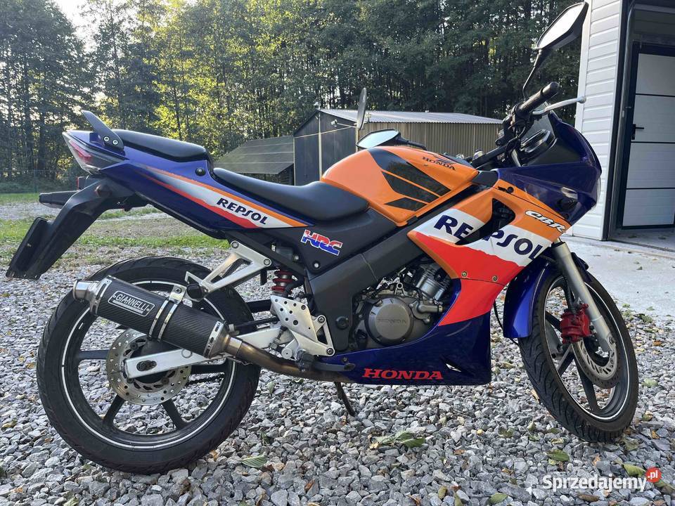 Honda CBR 125R Repsol ikona wśród sportowych podkarpackie Głogów Małopolski sprzedam