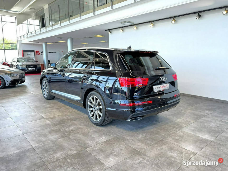 Audi Q7 30TDI 218 tiptronic quattro 2017 r VAT łopatki zmiany biegów Myślenice