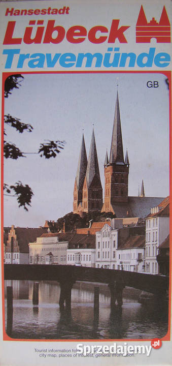 Lubeck Travemunde mapa miasta i informator Limanowa