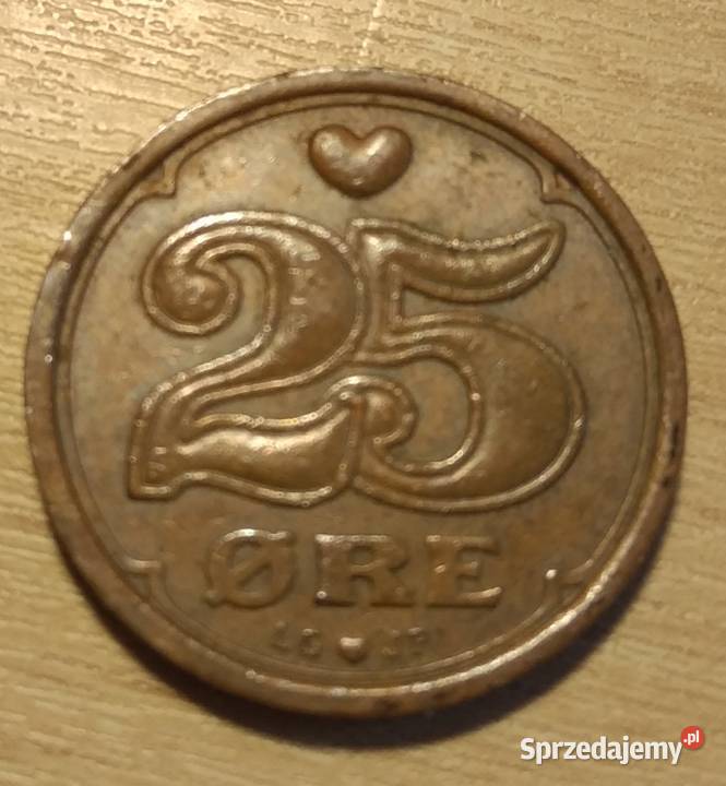 Moneta 25 ore DANIA 1991 moneta obiegowa Myszków sprzedam
