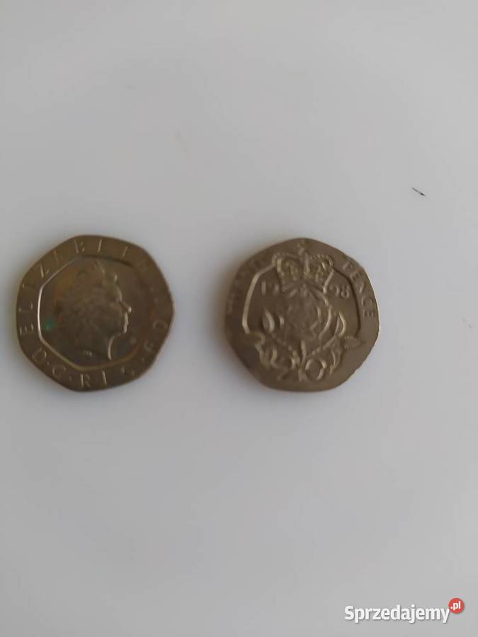 Moneta 20 TWENTY PENCE UK Olecko