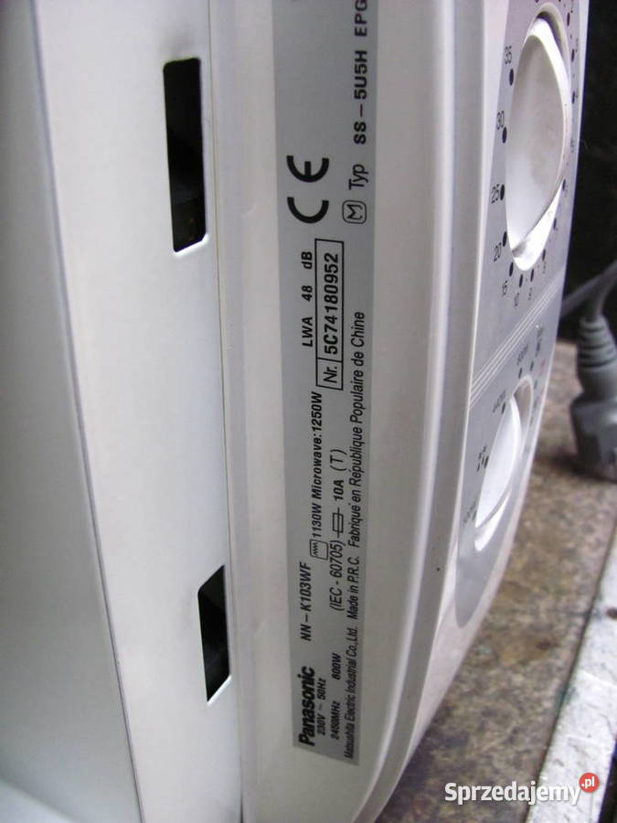 Kuchenka mikrofalowa mikrofalówka Panasonic Łódź