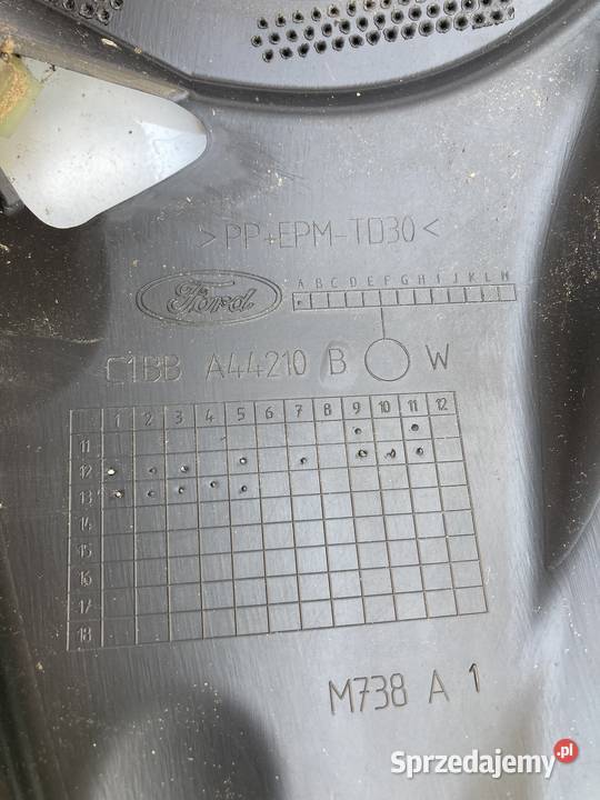 Spoiler lotka tylna Ford Fiesta Mk7 osobowe Kraków