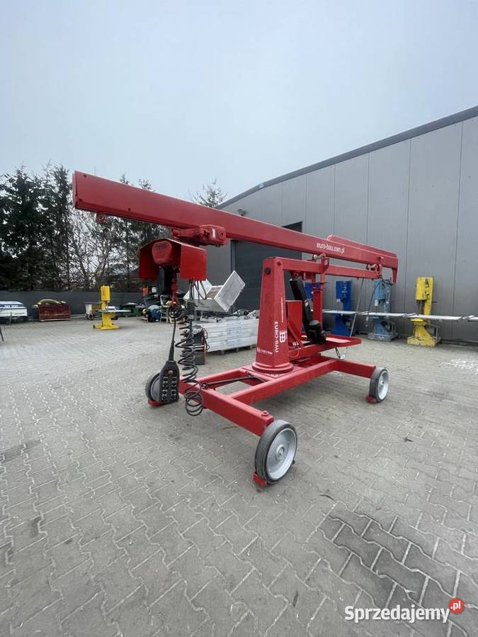 Dźwig Steinweg Bocker MK 400 5 żuraw minikran