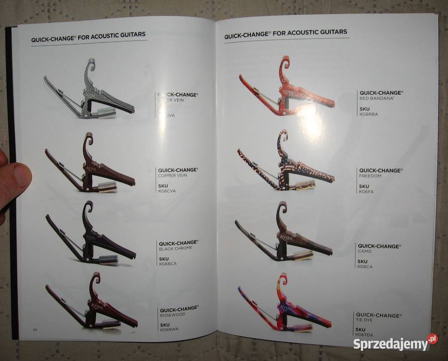 KYSER Product Catalog katalog kapodasterów Kępice