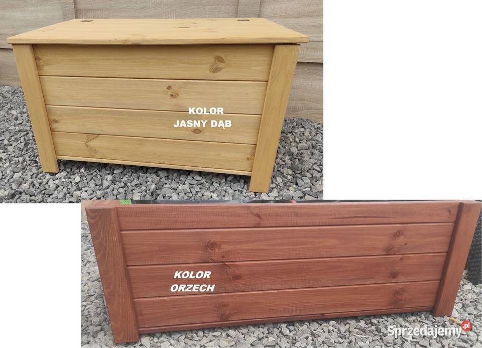 Skrzynia Kufer drewniany KOLOR 100x50x50