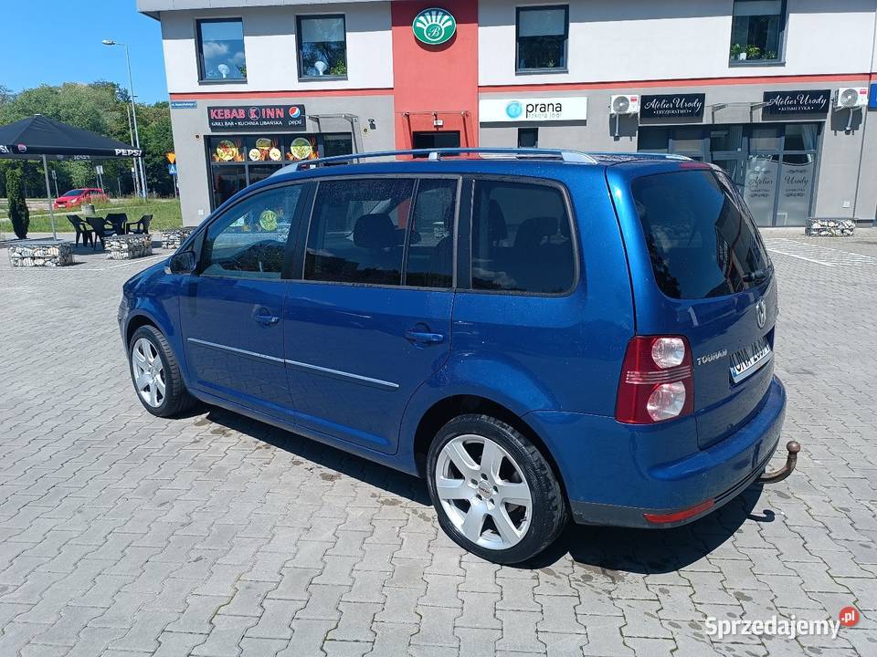 Touran 20 TDI 170 7 foteli DSG Navi Webasto elektryczne szyby