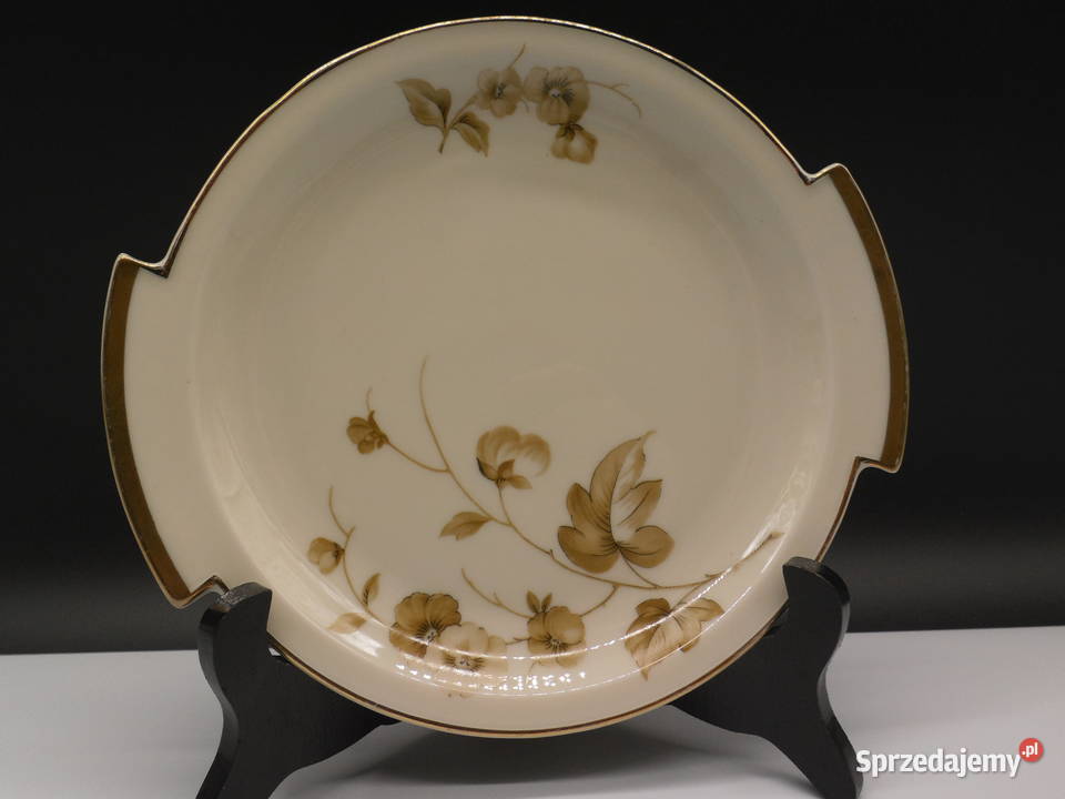 Elegancka Patera Porcelanowa Motyw Jesienny