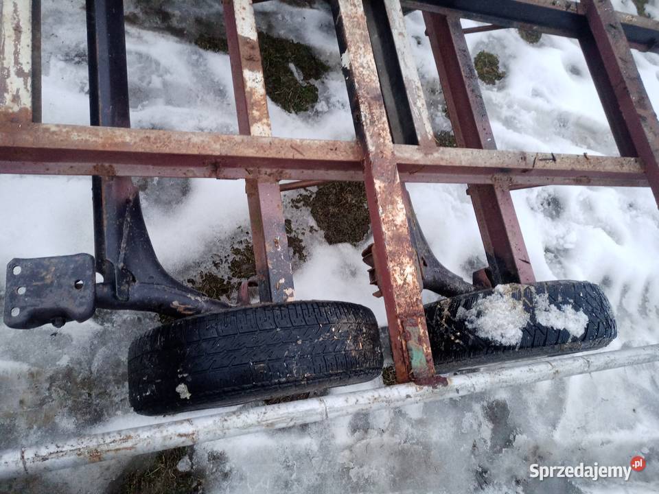 Przyczepa przyczepka ramo rama podwozie wóz nieuszkodzony Łukowica