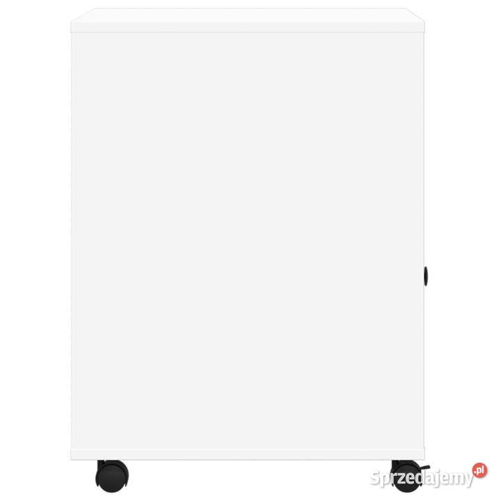 Szafka pod drukarkę z kółkami biała 60x50x67 Warszawa
