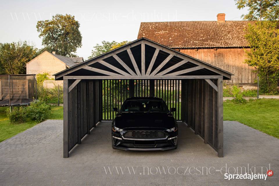 Wiata Samochodowa Carport San Marino 4x6m Altany i wiaty