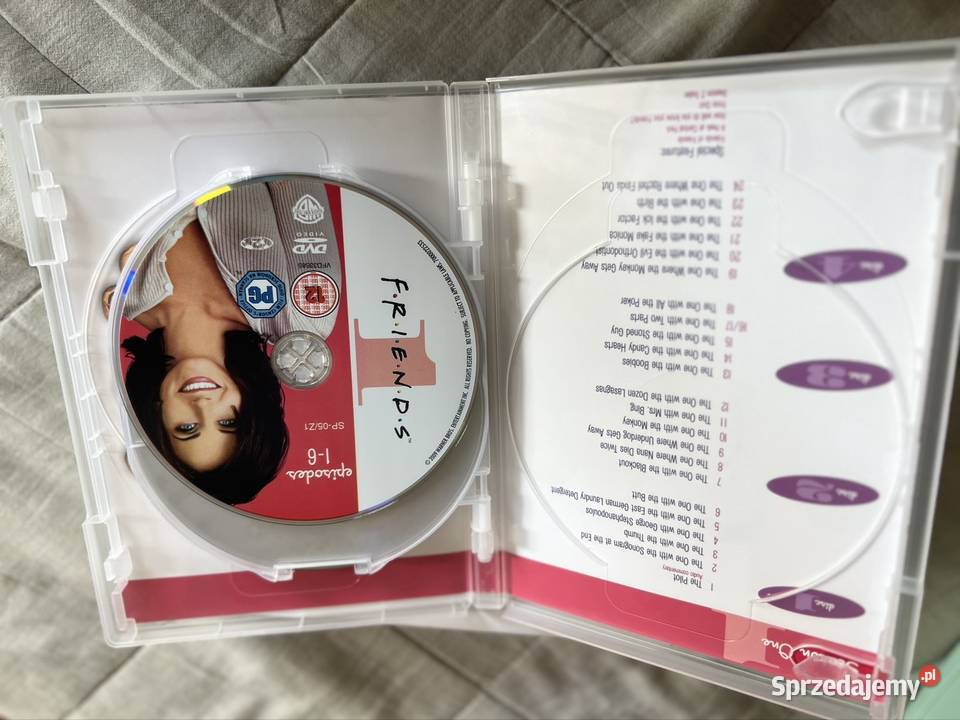 FRIENDS UK ENG napisy kompletna seria DVD DVD Warszawa