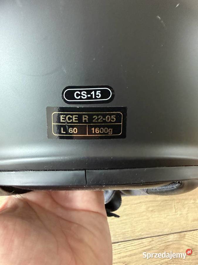 KASK motocyklowy HJC CS15 BLACK L Kaski Kaski Busko-Zdrój