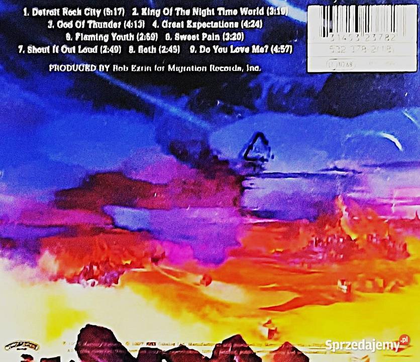 Kultowy Album CD Zespołu KISS Album Destroyer Gliwice