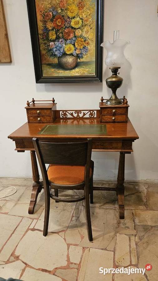 Stylowy sekretarzyk biurko vintage Lublin