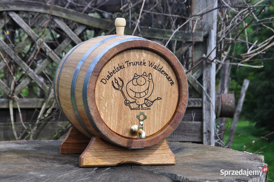 Dębowa Beczka 3L20L Na Nalewki Whisky Prezent Z zachodniopomorskie