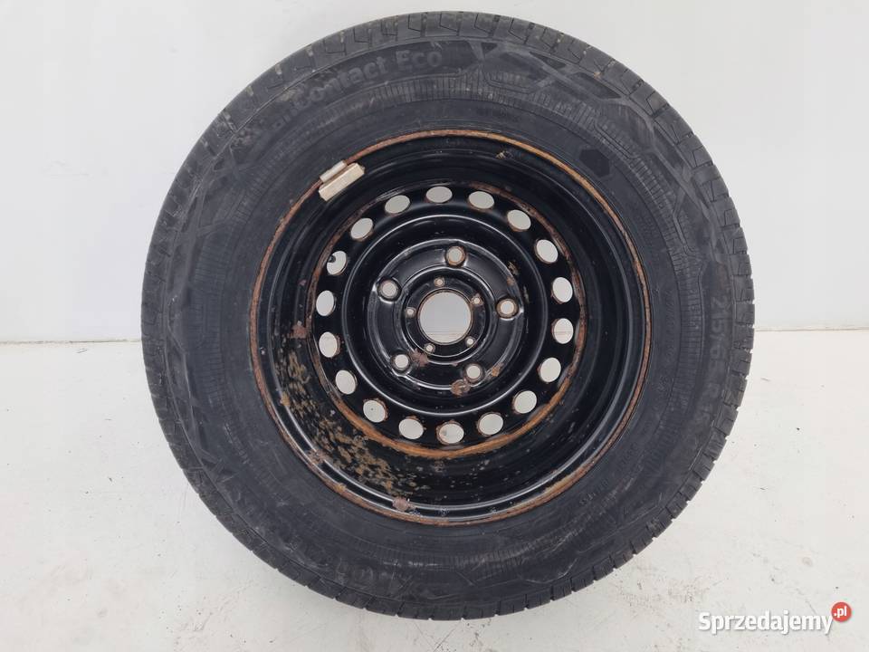 KOŁO ZAPASOWE ZAPAS Ford Transit Custom felga Motoryzacja