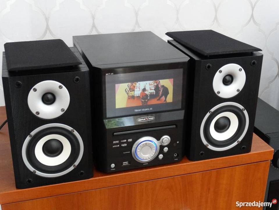 Wieża RefleXion Radio DVD TV ekran 7 USB WYSYŁKA Jasło sprzedam