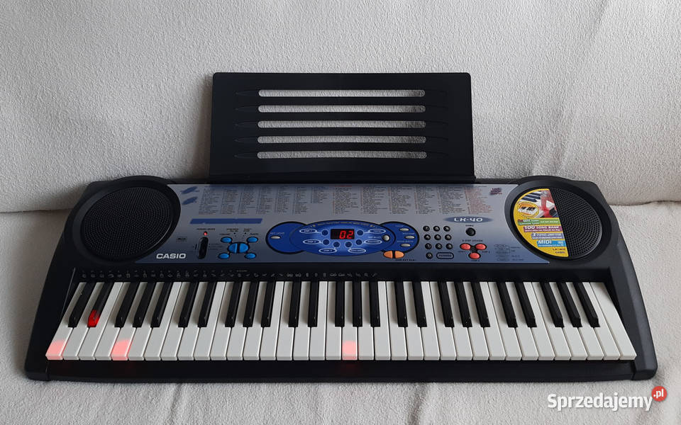 Keyboard CASIO LK40 podświetlane klawisze Lubin