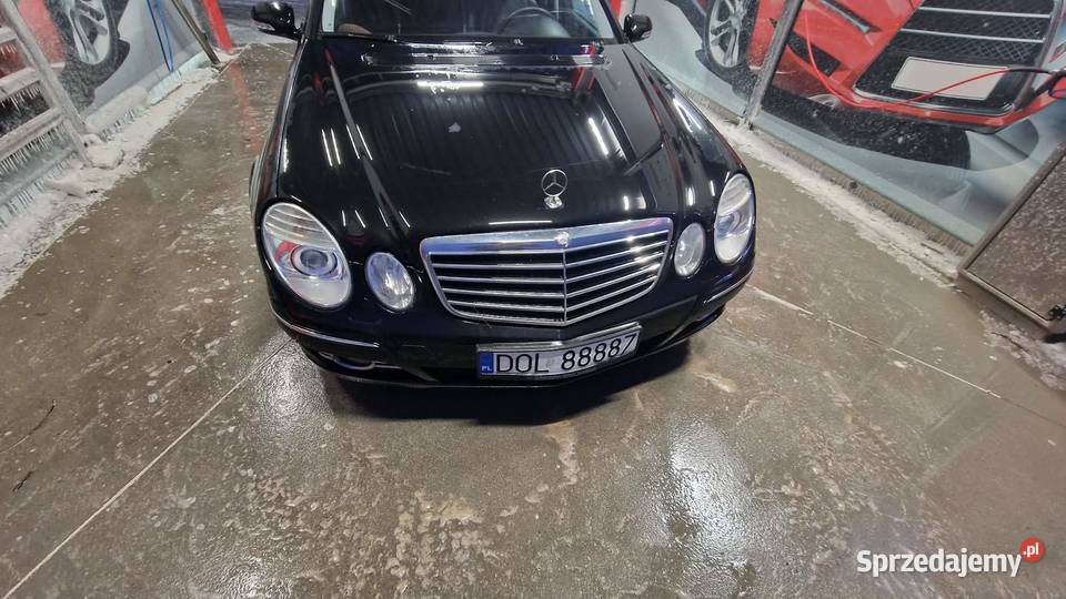 MercedesBenz W211 E220 CDi 2008 Avantgarde nieuszkodzony wielkopolskie Kobyla Góra