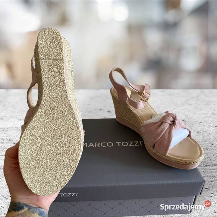 Oryginalne damskie espadryle Marco Tozzi