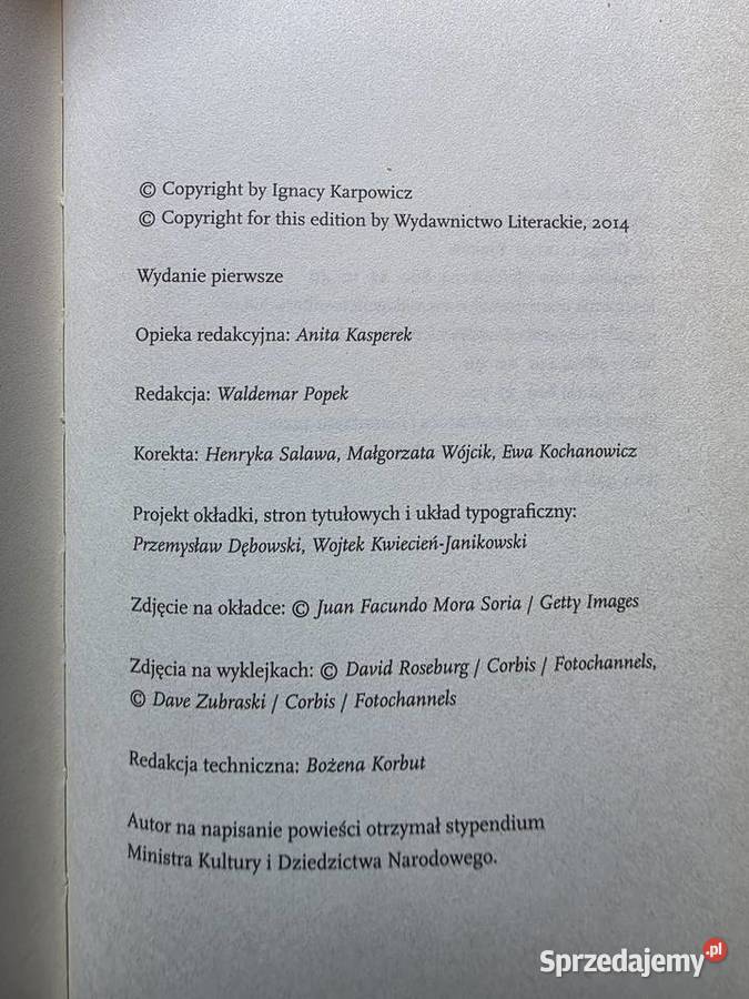 Sońka Ignacy Karpowicz małopolskie Kraków